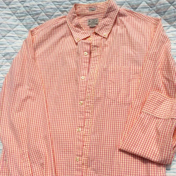 Men's large Jcrew  vintage button down - Picture 1 of 3